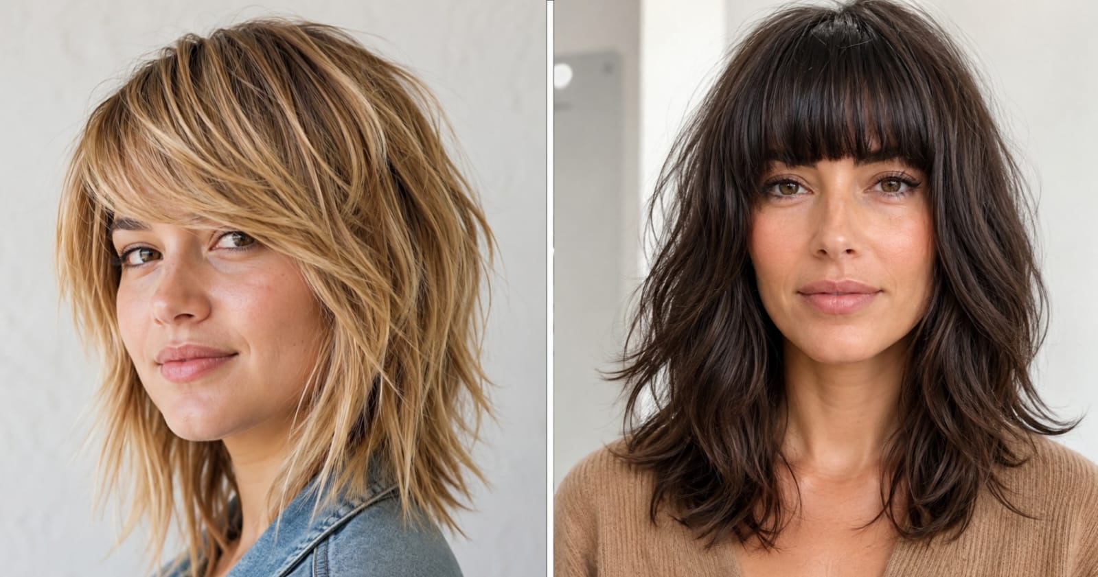 18 Medium Shag Haircuts That Work With Your Face Shape, Not Against It
