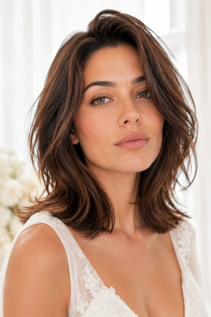 Volume-Stacked Blowout with Back-Elevation (Thick Hair)
