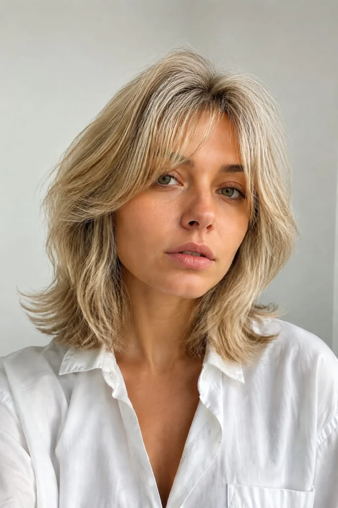 Voluminous Shag Blowout (Fine Hair)