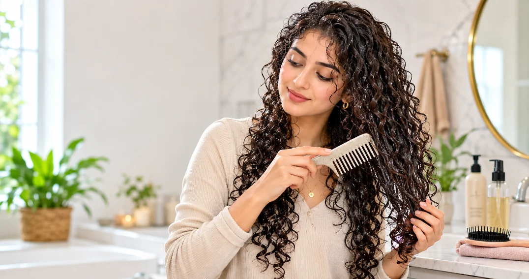 How to Brush Curly Hair Without Frizz or Breakage