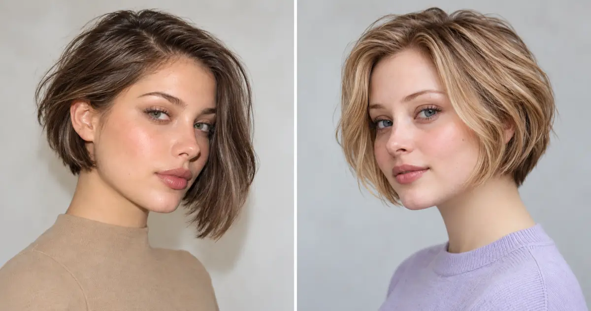 20 chic French bob hairstyles without bangs featuring sleek cuts, soft waves, and voluminous chin-length styles