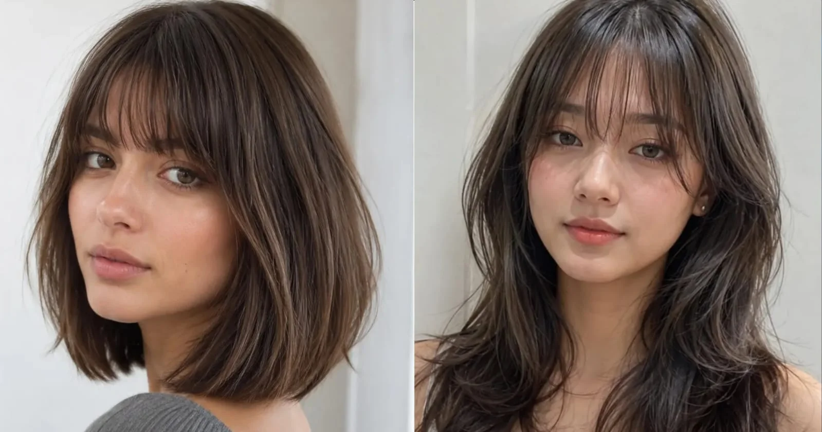 Best Bangs for Round Face 15 Styles That Actually Add Definition